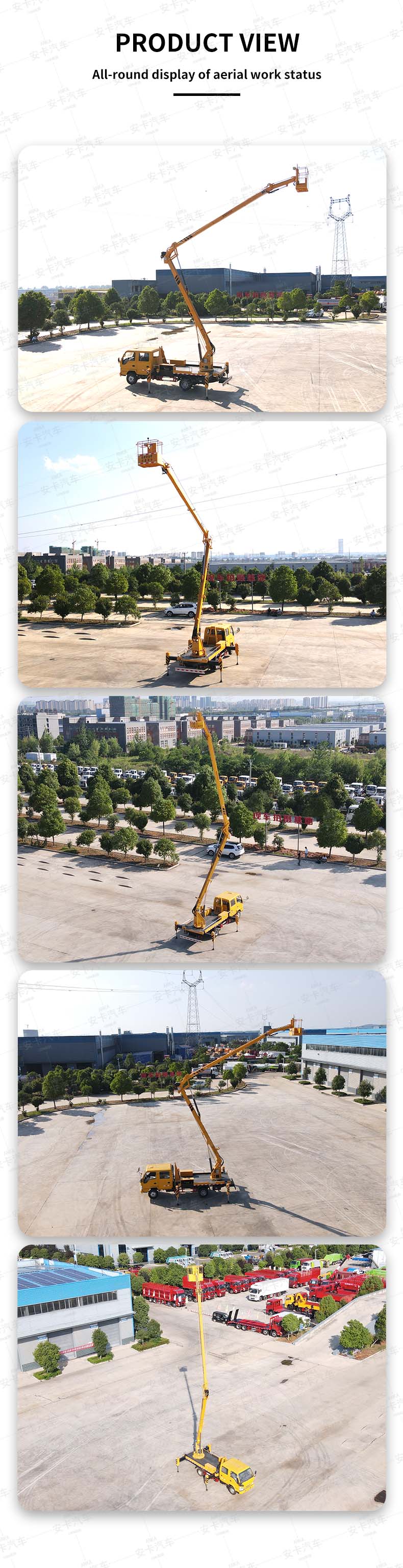  Japan isuzu 18m truck mounted crane Product  Pictures