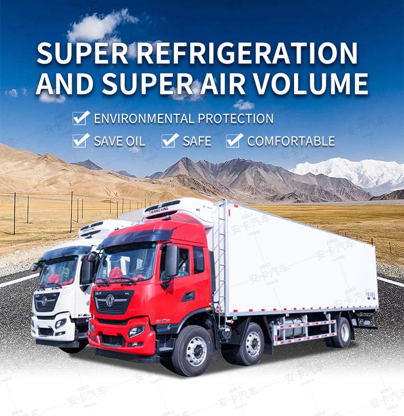  DongFeng 9.6m 6x4 Refrigerated Truck Detailed Diagram