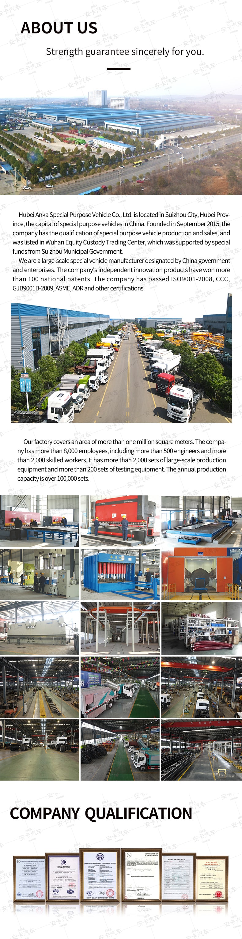  Isuzu 4*2 3 ton waste collection garbage truck Company Introduction