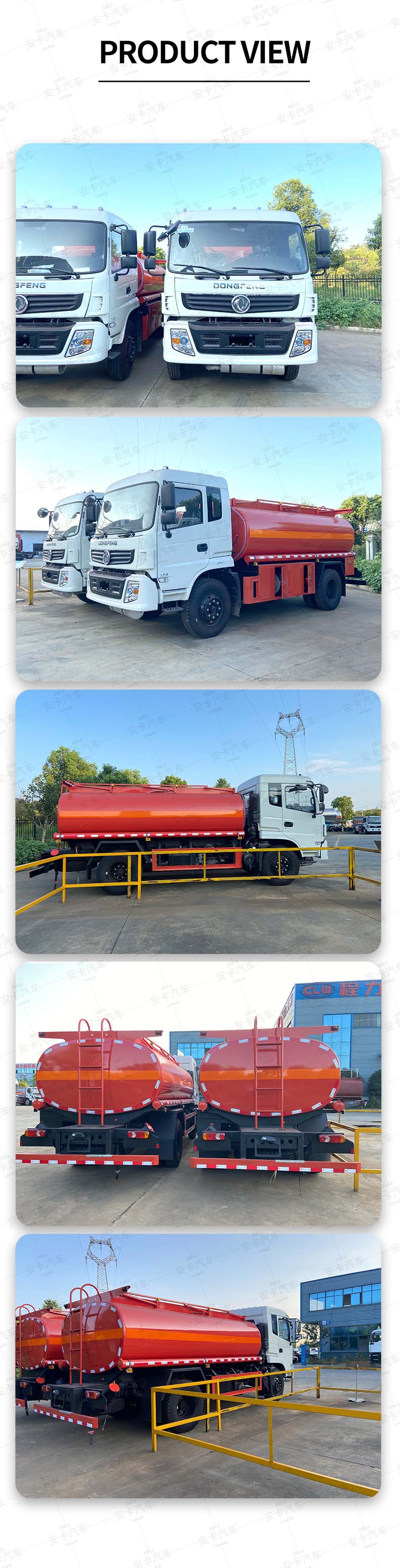  DongFeng 12000L Diesel Oil Transporter Fuel Tanker Truck Product  Pictures 