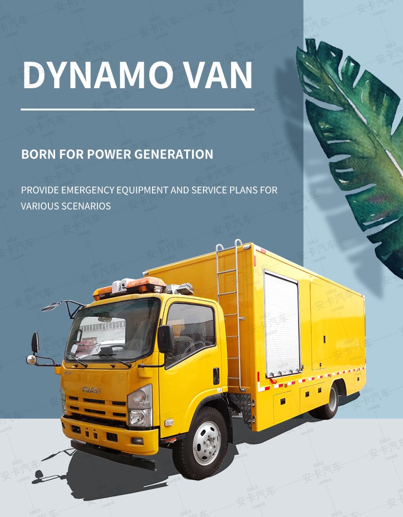 Japanese Isuzu 100kw outdoor power supply vehicle Detailed Diagram