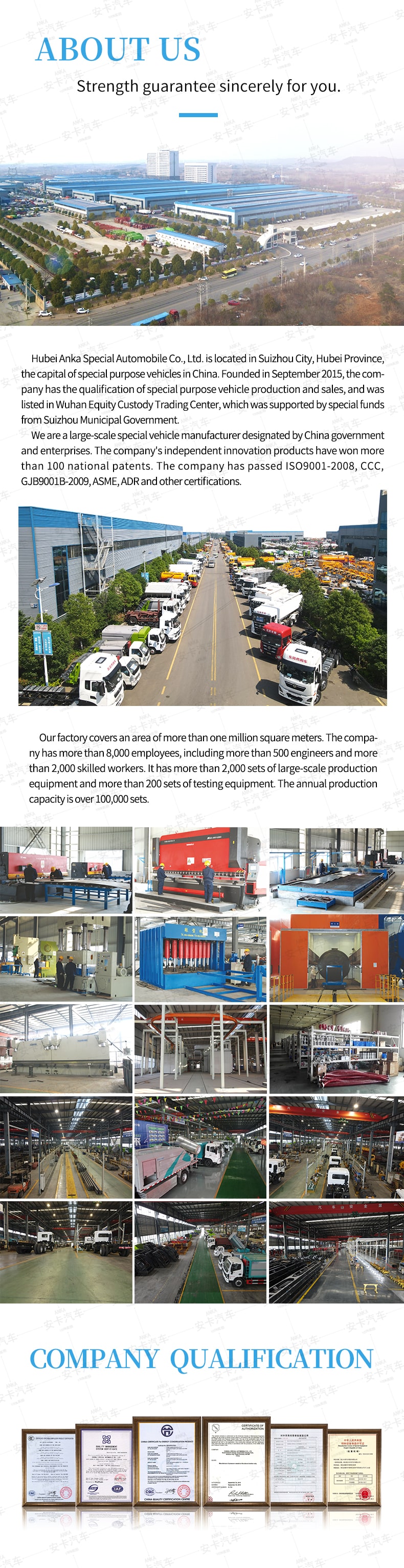  FOTON waste collection vehicle side loader garbage truck Company Introduction