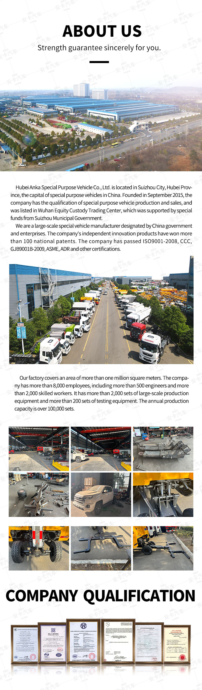  JMC underground parking pickup tow trucks wreckers Company Introduction