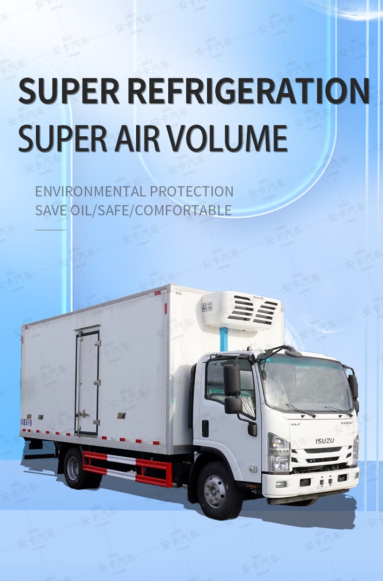  JAC 18m3 small mini meet vegetable refrigerated trucks Detailed Diagram