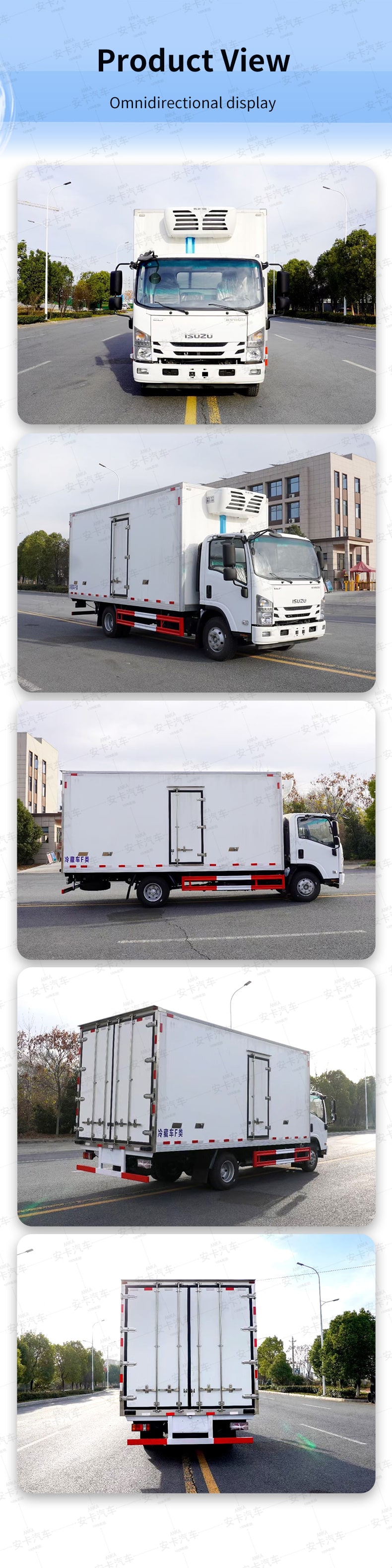  JAC 18m3 small mini meet vegetable refrigerated trucks Product  Pictures
