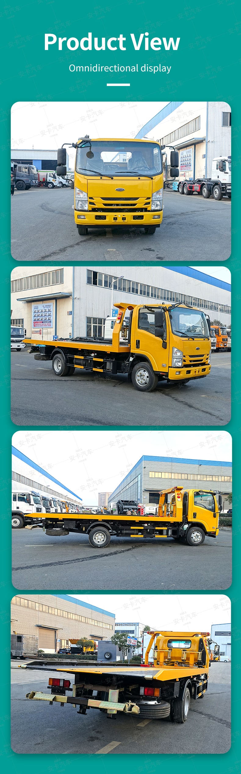  ISUZU 4*2 5 ton japanese wrecker truck tow trucks wreckers Product  Pictures
