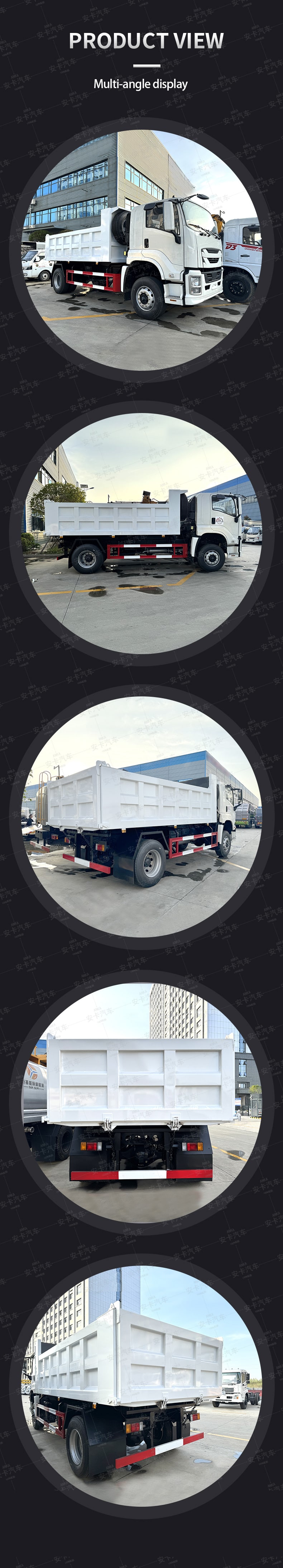  Isuzu brand new or used 4*2 6 wheel isuzu dump truck price Product  Pictures