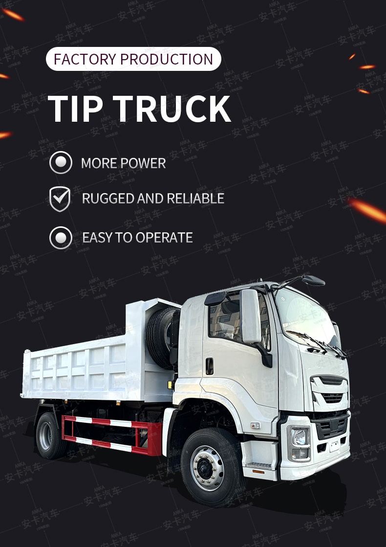  Isuzu brand new or used 4*2 6 wheel isuzu dump truck price Detailed Diagram