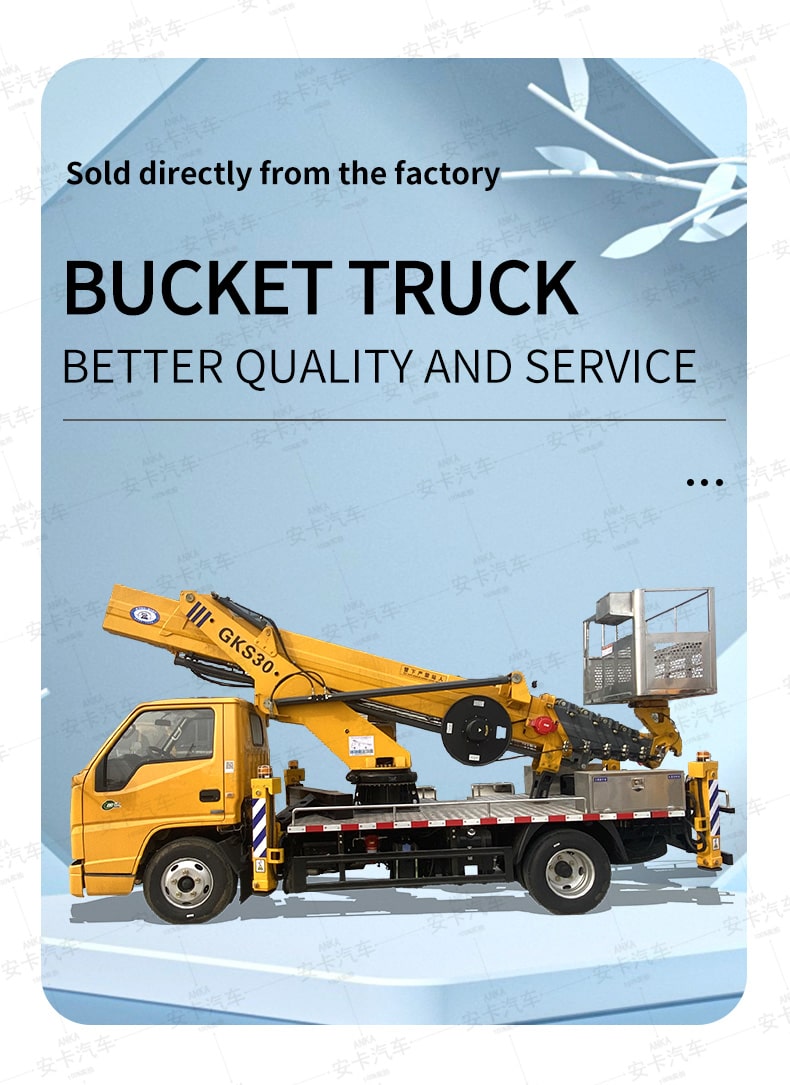  JMC 4*2 high altitude operation truck for sale Detailed Diagram
