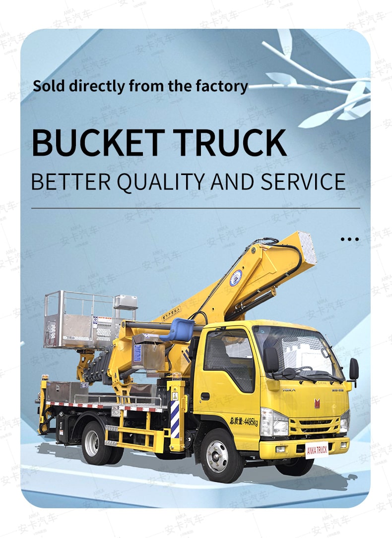  ISUZU new or used 4*2 28 meters boom lift aerial work truck Detailed Diagram