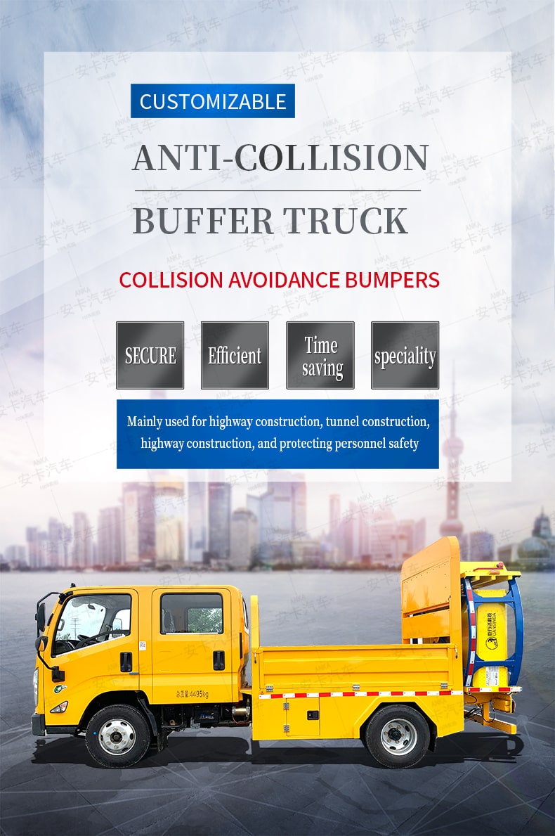  JMC 4*2 6 people seat Collision Mitigation Truck Detailed Diagram