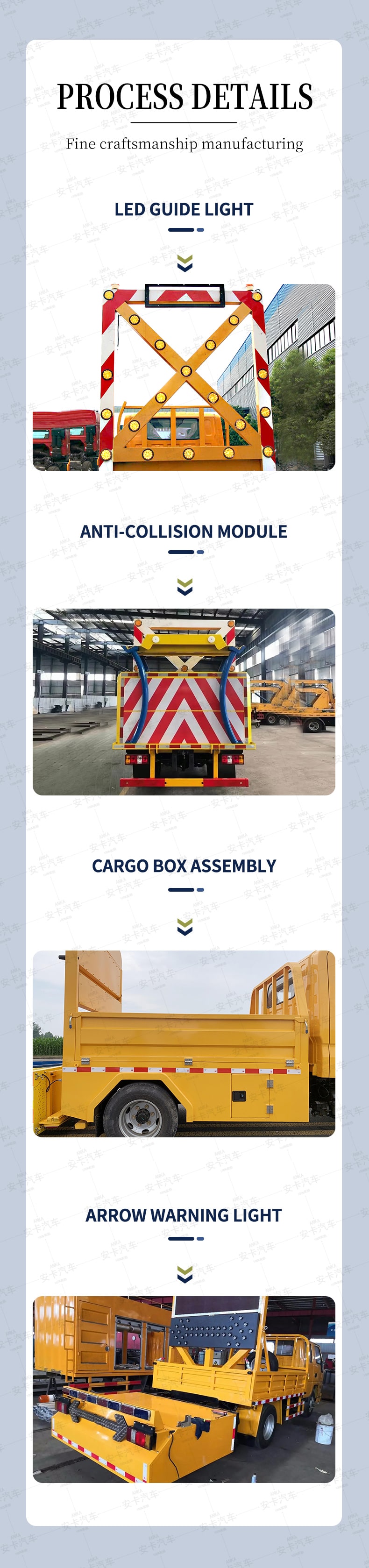 Japan Isuzu 4*2 double row anti-collision buffer truck Craftsmanship Details