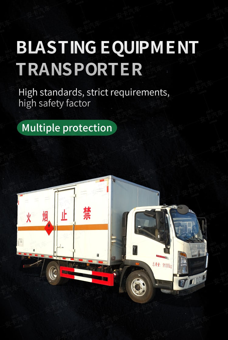  SINOTRUK 4*2 flammable liquid explosion-proof truck Detailed Diagram