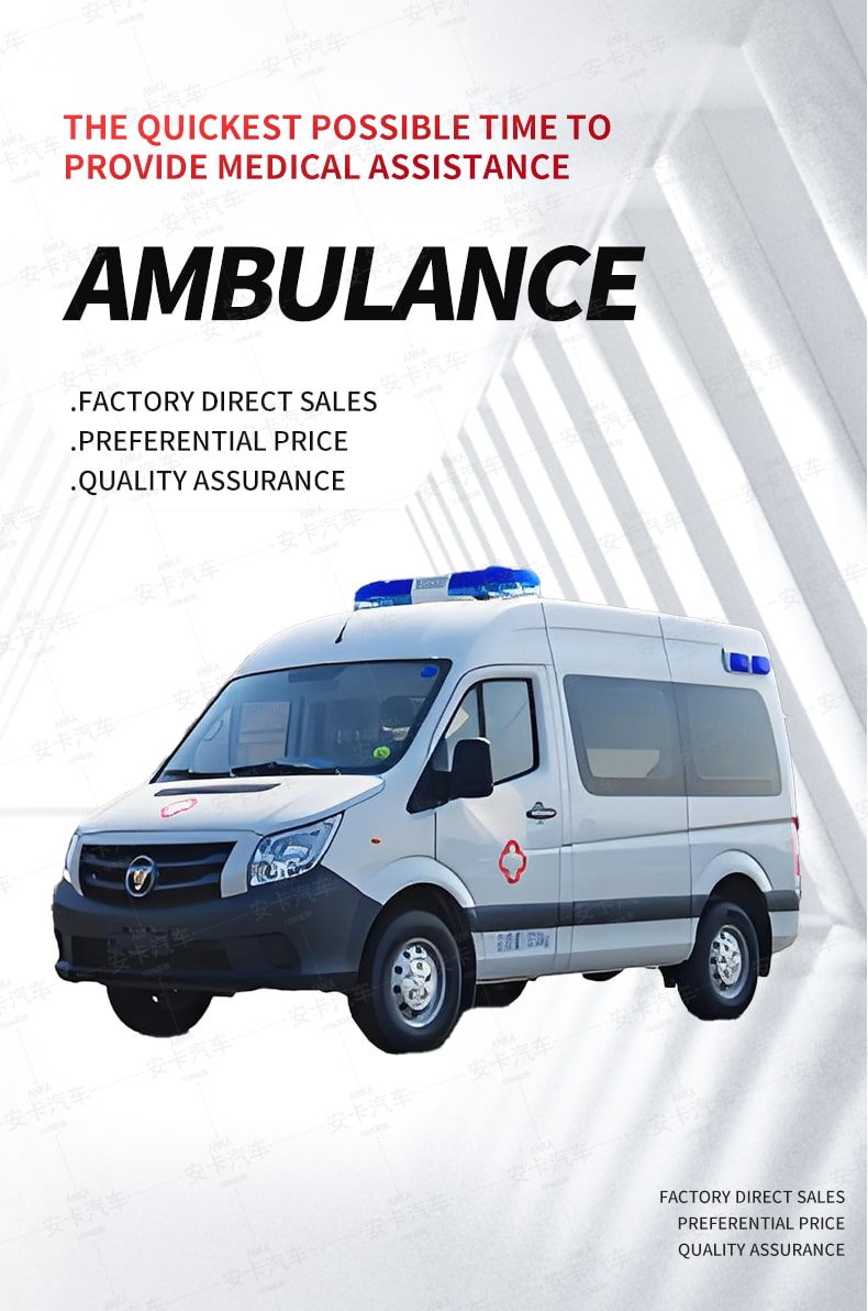  Foton Van Style Ambulance Vehicle with Basic Patient Care Detailed Diagram