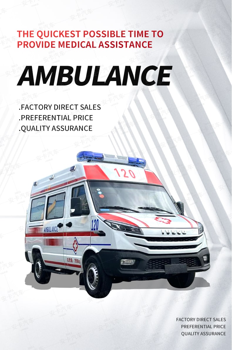  Iveco Van Isolation Ambulance with Basic Devices Emergency Detailed Diagram