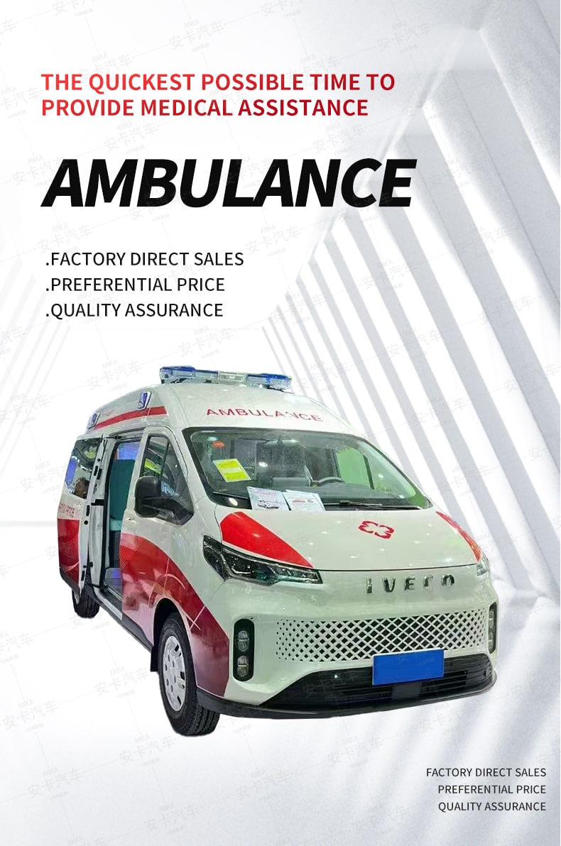 Export Iveco Electric Monitoring Ambulance for Sale Detailed Diagram