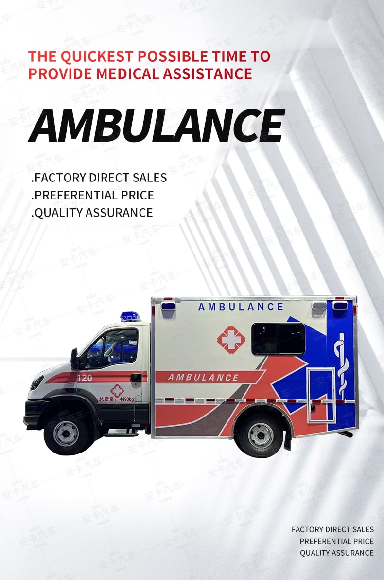  Iveco 4x4 All Wheels Drive Emergency Ambulance Vehicle Detailed Diagram