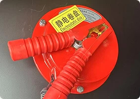 Fuel Tanker Truck Static Discharge Reel