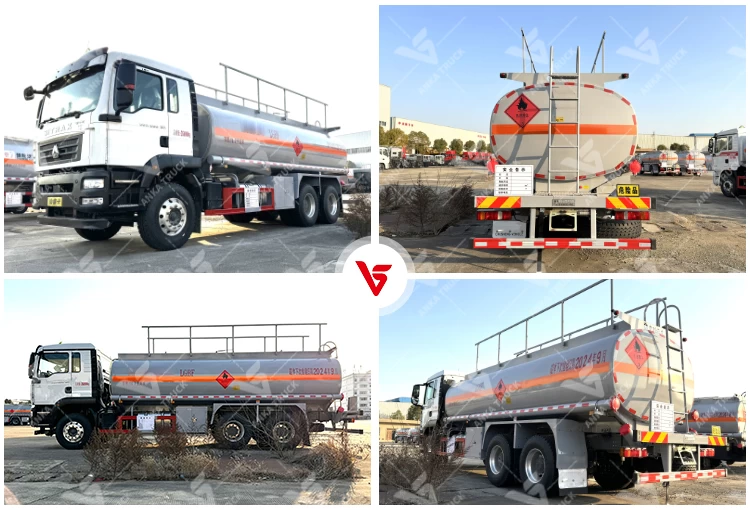 SITRAK 6x4 18700L Oil Tank Truck for Hauling Bulk Fuels