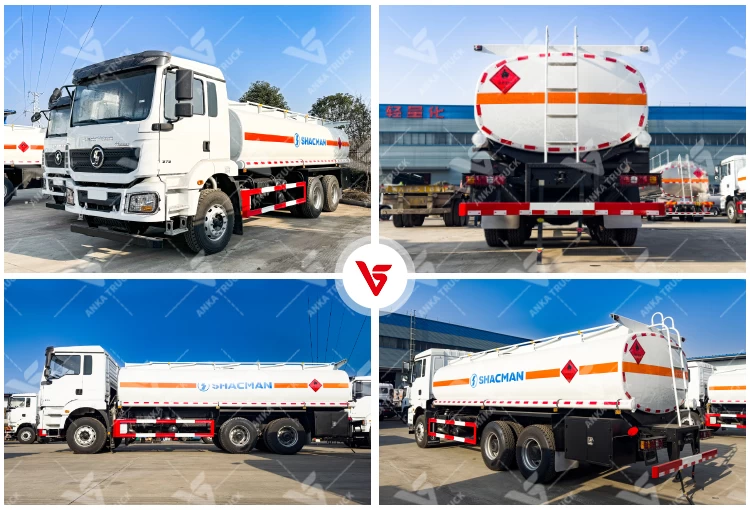 SHACMAN 6x4 20000L Fuel Tanker Truck on Long Haul Runs