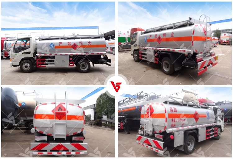 JAC 4x2 5000L Small Fuel Tanker for Village Runs