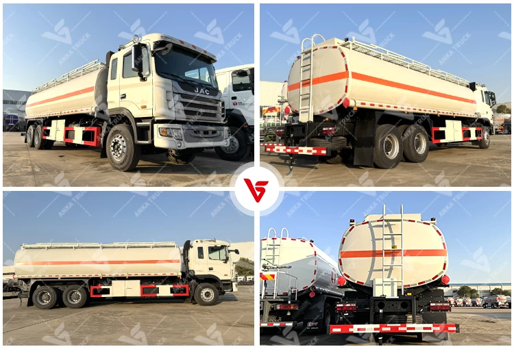 JAC 6x4 31 Ton Fuel Tanker for Mine Fuel Hauls