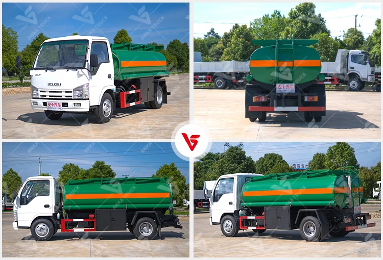 ISUZU 5 CBM Water Tank Truck for Village Water Supply