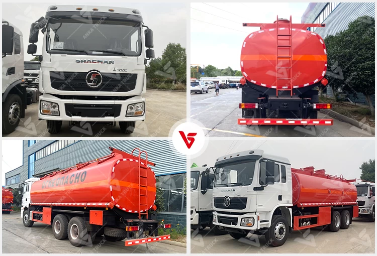 SHACMAN 6x4 30 Ton Oil Tank Truck for Gas Station Supply