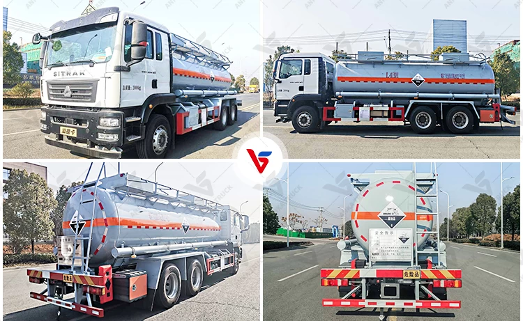 SITRAK 6x4 18CBM Corrosive Liquid Tanker