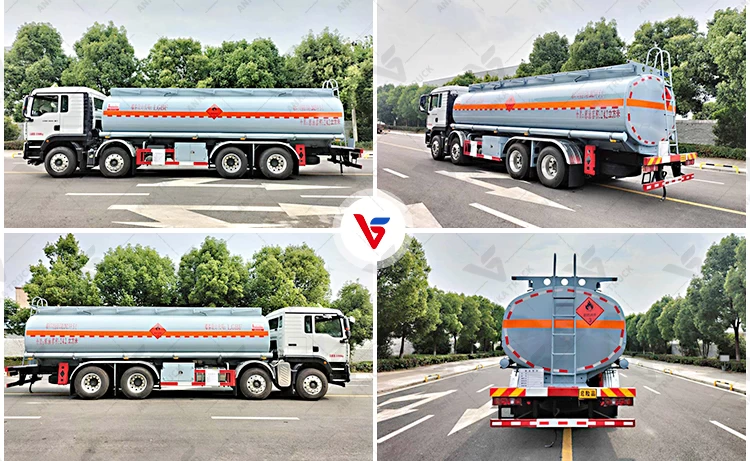 SITRAK 8x4 24.2 CBM Fuel Tanker Serving Oilfield Fleets