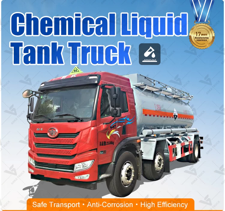 FAW 6x2 15 Ton Payload Dosing Tanker Serving Plant and Effluent Works