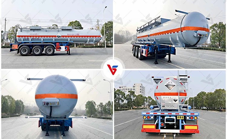 18,300L Tank Trailer on Caustic and Pickling Duty