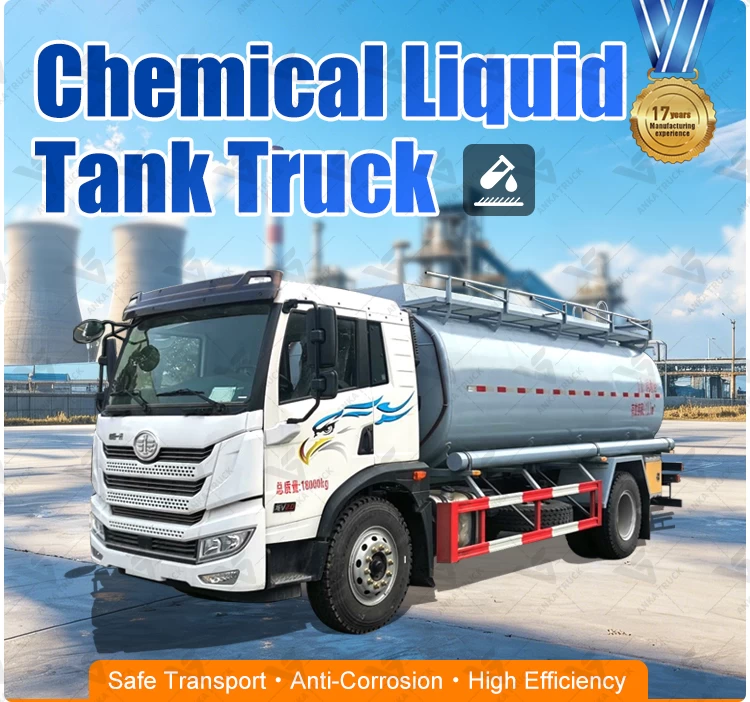 FAW 4x2 13100L Lubricating Oil Truck on Plant Supply Duty