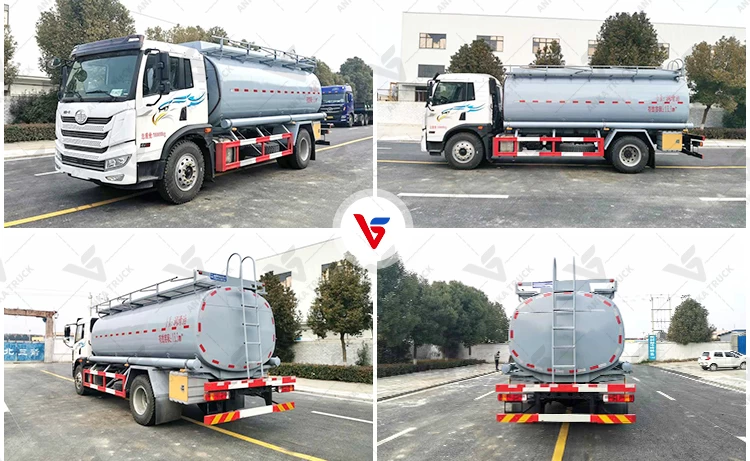 FAW 4x2 13100L Lubricating Oil Truck on Plant Supply Duty