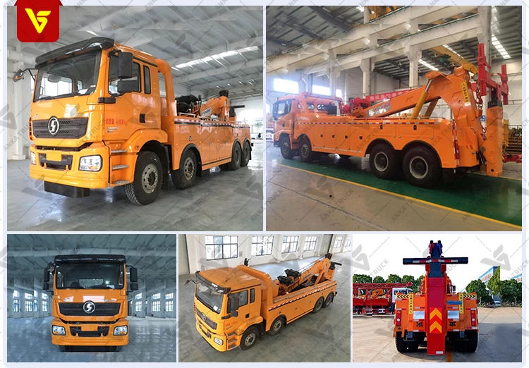 SHACMAN 8x4 30-Ton Integrated Wrecker Truck