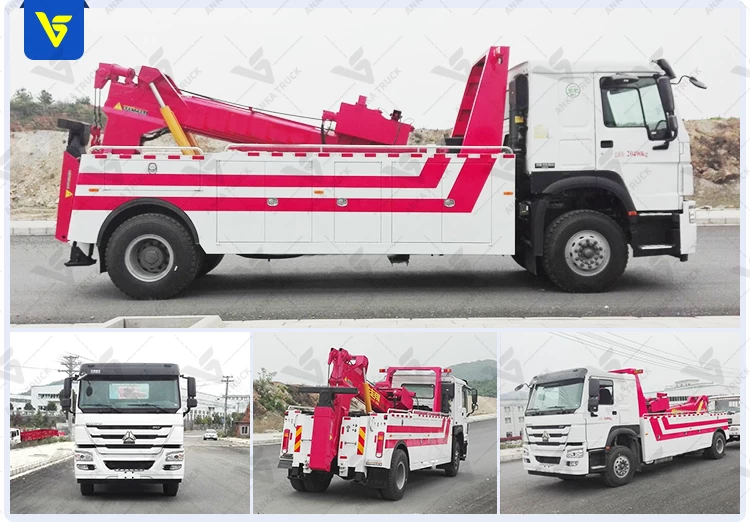 SINOTRUK HOWO 6x4 20-Ton Rotator Wrecker Truck