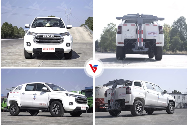 JMC 4x4 Pickup Wrecker Truck for Underground Garage Towing