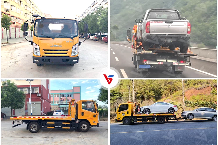 JMC 4x2 18ft Rollback Tow Truck for Car Recovery