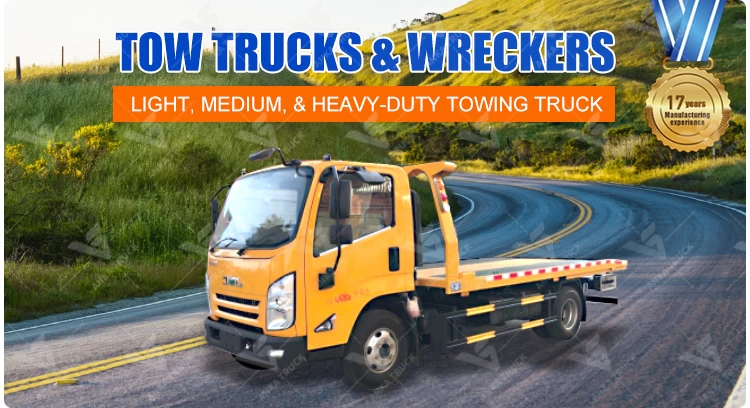JMC 4x2 18ft Rollback Tow Truck for Car Recovery