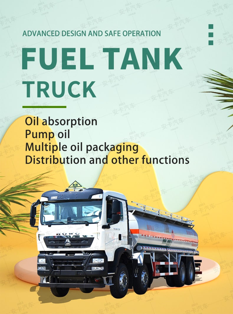  Howo 8x4 Fuel Tank Truck 30000L Tanker Truck Price Detailed Diagram