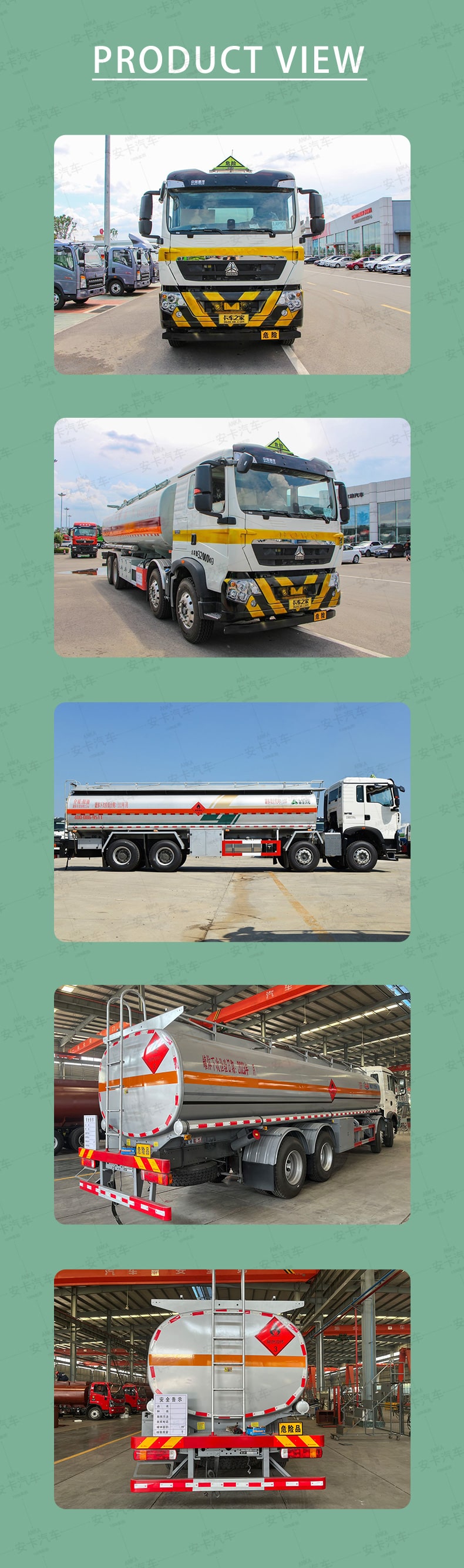  Howo 8x4 Fuel Tank Truck 30000L Tanker Truck Price Product  Pictures