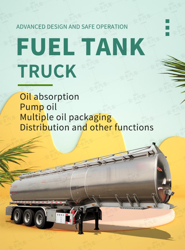  Heavy Duty 3 Axles 43000L Oil Fuel Tanker Trailer For Sale Detailed Diagram