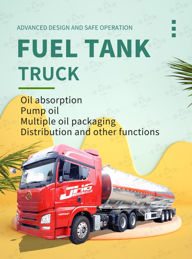  3 Axles 49000L Crude Oil Gasoline Petrol Tanker Semi Trailer Detailed Diagram