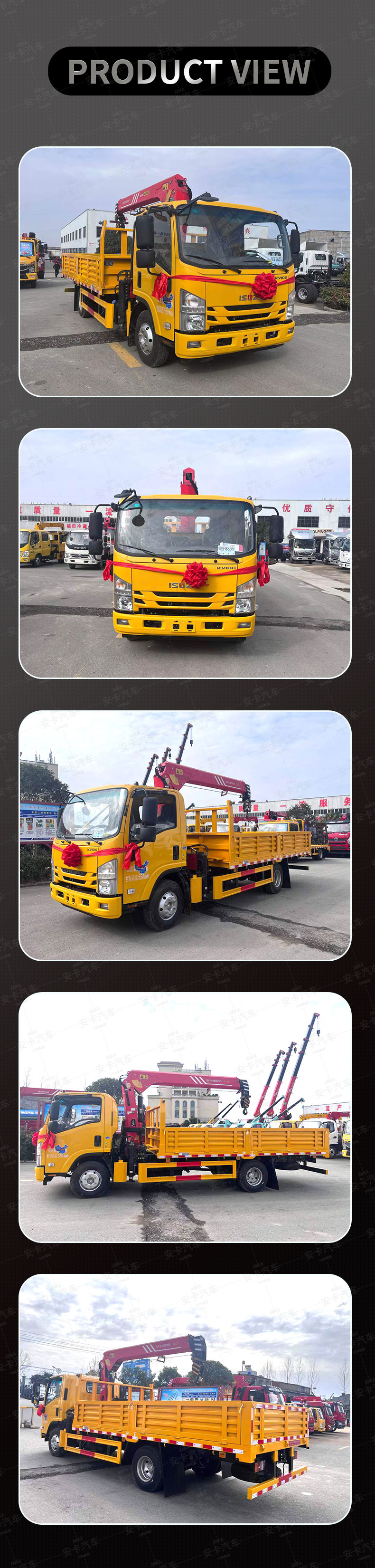  Japan Brand Isuzu 3 Ton 5 Ton 10 Ton Truck Mounted Crane Product  Pictures