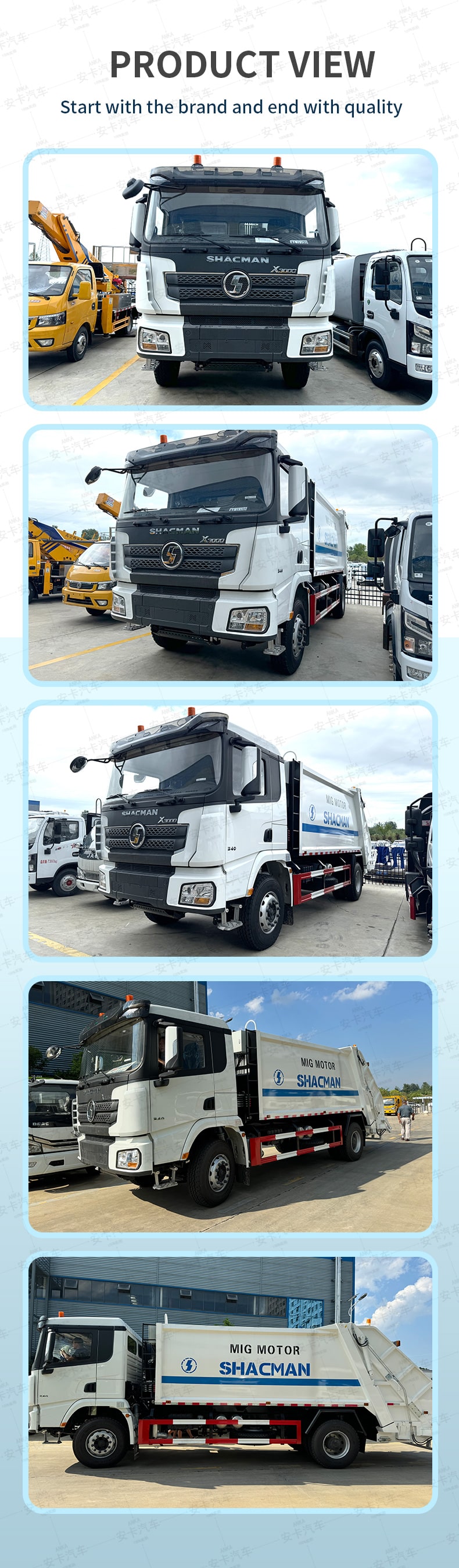  Factory Price Howo 4*2 14CBM Garbage Compactor Truck Product  Pictures