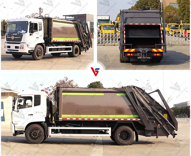 DONGFENG 14CBM Waste Compactor Truck for District Transfer