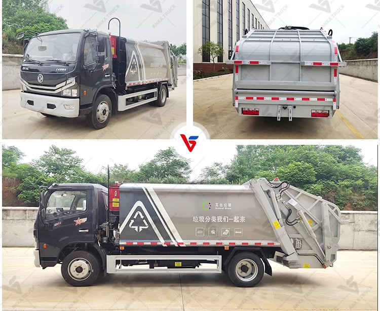 DONGFENG 10CBM Waste Truck for Township Dustbins