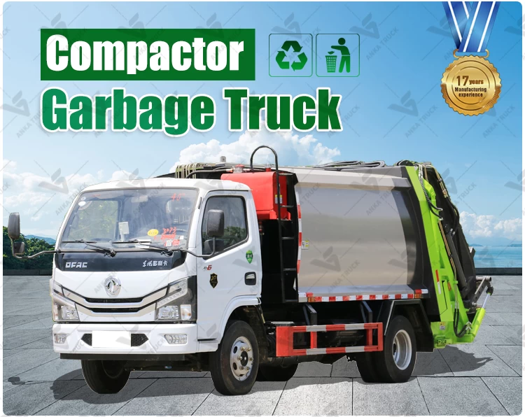 DONGFENG 6CBM Waste Truck for Gated Communities