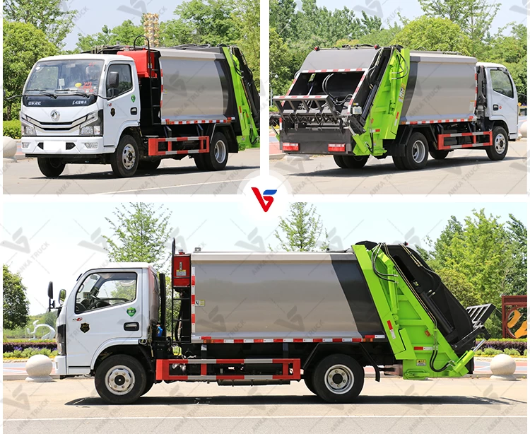 DONGFENG 6CBM Waste Truck for Gated Communities