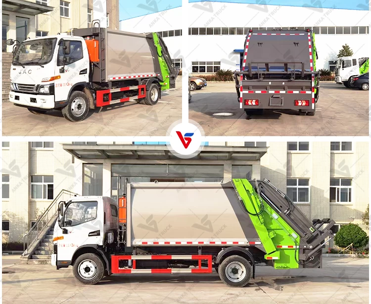 JAC 10CBM Refuse Truck for University Campuses